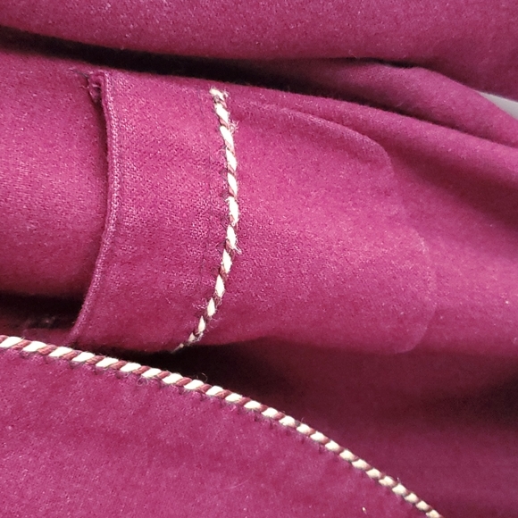 Fabulous 1950 era 100% wool robe smoking jacket - Picture 4 of 10